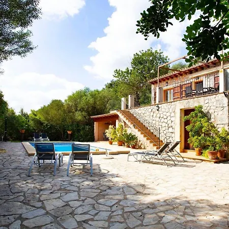 Rustikale Es Puig Mit Pool Und Klimaanlage 別荘